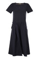 Herno Jersey And Poplin Combination Dress