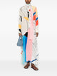 F.r.s For Restless Sleepers Printed Silk Dress