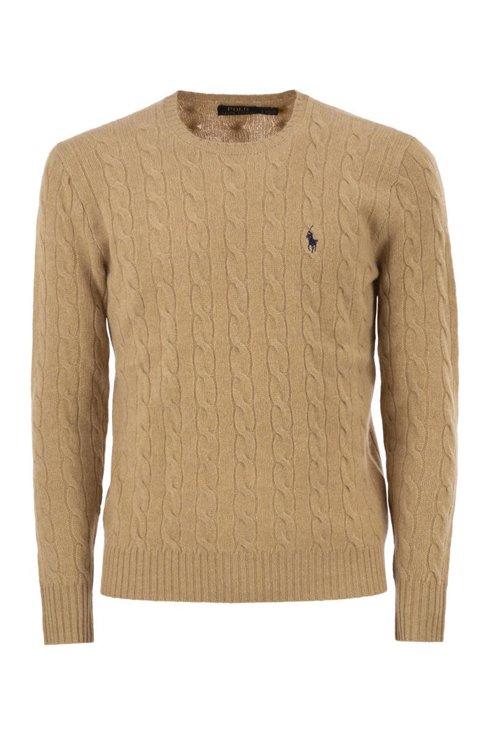 Polo Ralph Lauren Wool And Cashmere Cable-Knit Sweater