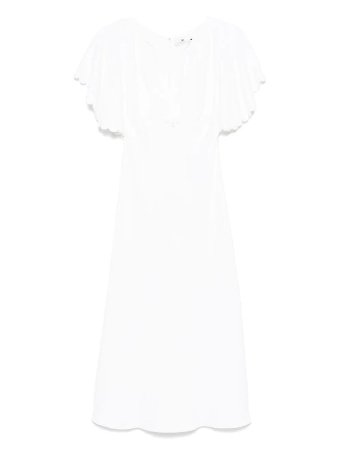 Elisabetta Franchi Crepe Midi Dress