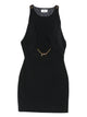 Elisabetta Franchi Bustier Dress In Elastic Fabric