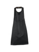 Elisabetta Franchi Black Charm Polyester Mini Dress