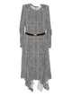 Elisabetta Franchi Printed Georgette Dress