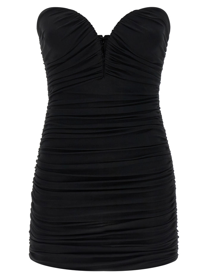 Elisabetta Franchi Heart-Shaped Neckline Dress