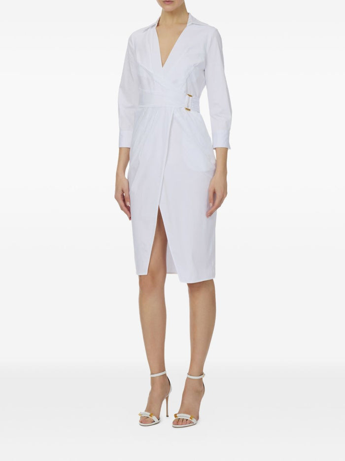 Elisabetta Franchi Stretch Cotton Dress