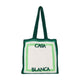 Casablanca Crochet Shopper Bag -  - Cotton - Green