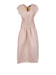Fabiana Filippi Pleated Short Sleeve Dress