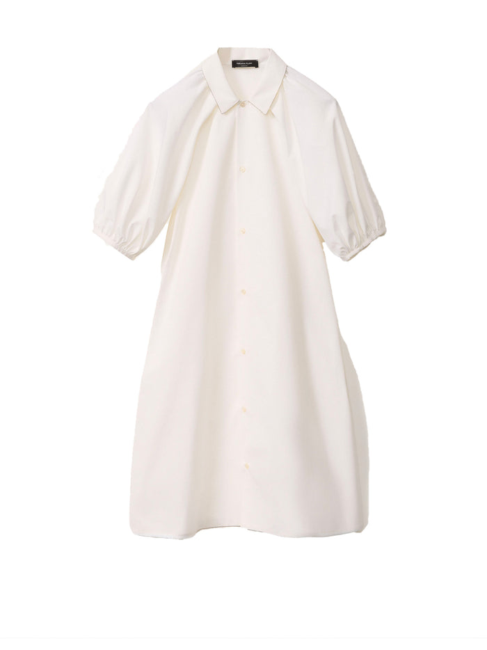 Fabiana Filippi Long Dress Optical White