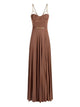 Elisabetta Franchi Leather Viscose Dress