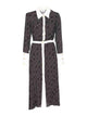 Elisabetta Franchi Black Viscose Dress