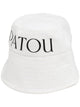 Patou White Canvas Hat