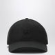 Jw Anderson Black Waxed Cotton Baseball Cap