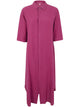 Labo.art "Acca" Rock Cotton Midi Dress