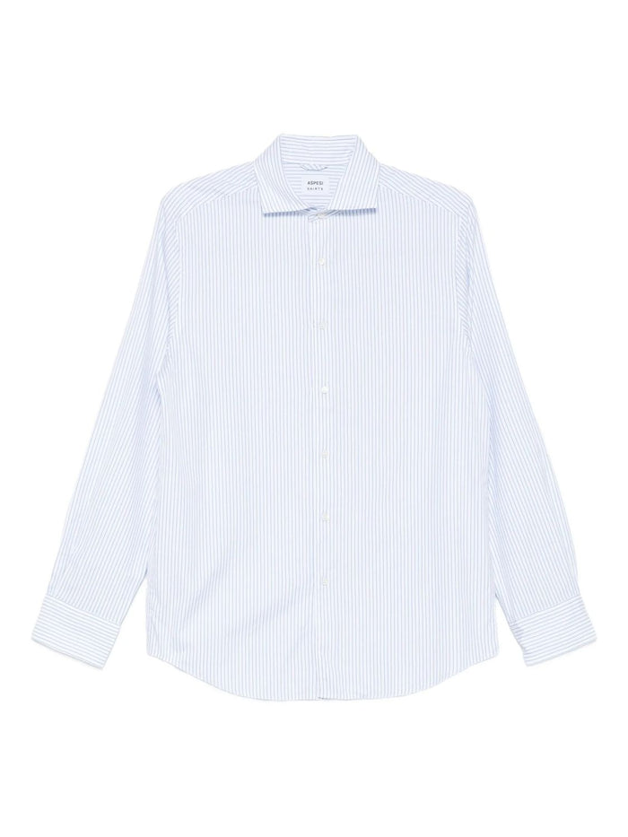 Aspesi Riga Cielo Cotton Shirt
