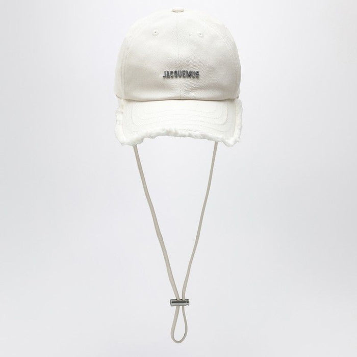 Jacquemus La Casquette Artichaut White Cap