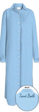 Mc2 Saint Barth Light Blue Cotton Shirt
