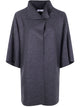 Harris Wharf London Women Kimono Mantle Pressed Wool
