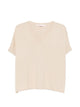Absolut Cashmere Alyssa Oat Cotton Top