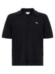 Lacoste Bouclé Knitted Polo Shirt