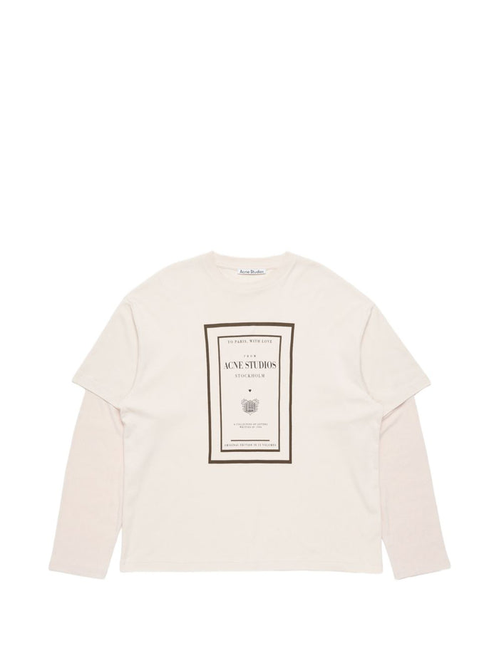 Acne Studios Printed Cotton T-Shirt