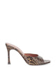 Amina Muaddi Alexa Slipper 95 Leopard Snake