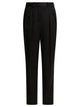 Loulou De Saison Black Viscose Wool Trousers