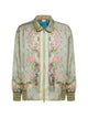 Pierre Louis Mascia Printed Silk Bomber Jacket