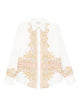 Pierre Louis Mascia White Silk Shirt