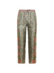 Pierre Louis Mascia Printed Silk Trousers