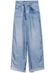 Pierre Louis Mascia Silk Trousers
