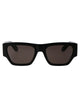 Alexander Mcqueen Acetate Black Sunglasses