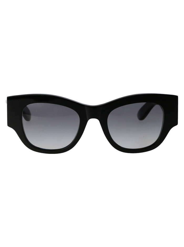 Alexander Mcqueen Black Acetate Sunglasses