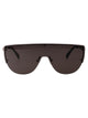 Alexander Mcqueen Metallic Grey Sunglasses