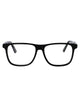 Alexander Mcqueen Black Acetate Optical Glasses