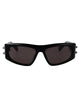 Alexander Mcqueen Injectate Black Sunglasses