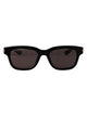Alexander Mcqueen Black Recycled Acetate Sunglasses