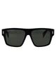 Alexander Mcqueen Black-Black-Grey Acetate Sunglasses