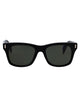 Alexander Mcqueen Black-Black-Grey Acetate Sunglasses