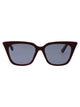 Alexander Mcqueen Red-Red-Light Blue Acetate Sunglasses