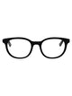 Alexander Mcqueen Black-Black-Transparent Acetate Glasses