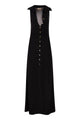 Elisabetta Franchi Viscose Knit Dress With Jewel Detail