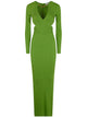 Elisabetta Franchi Red Carpet Knit Long Dress
