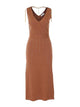 Elisabetta Franchi Brown Dress