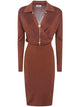 Elisabetta Franchi Knitted Midi Dress