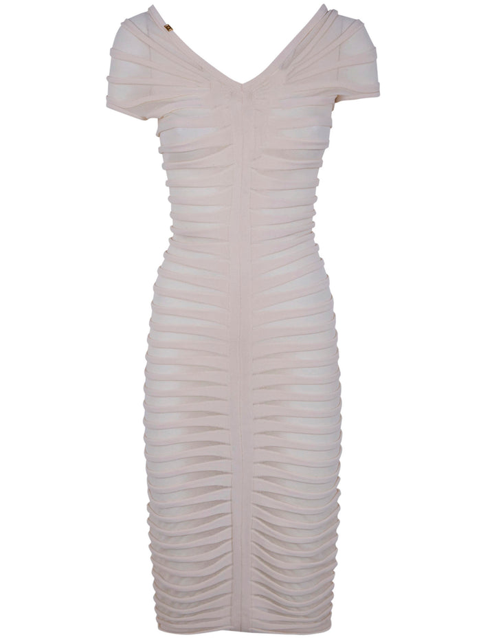 Elisabetta Franchi Knit Midi Dress