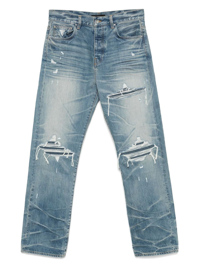 Amiri Pleated Denim Straight Mx1 Jean