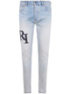 Amiri "Staggered Logo" Skinny Jeans