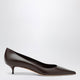 Jimmy Choo Amelia 35 Pumps In Chocolate Leather