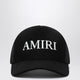 Amiri Black Baseball Cap With Logo