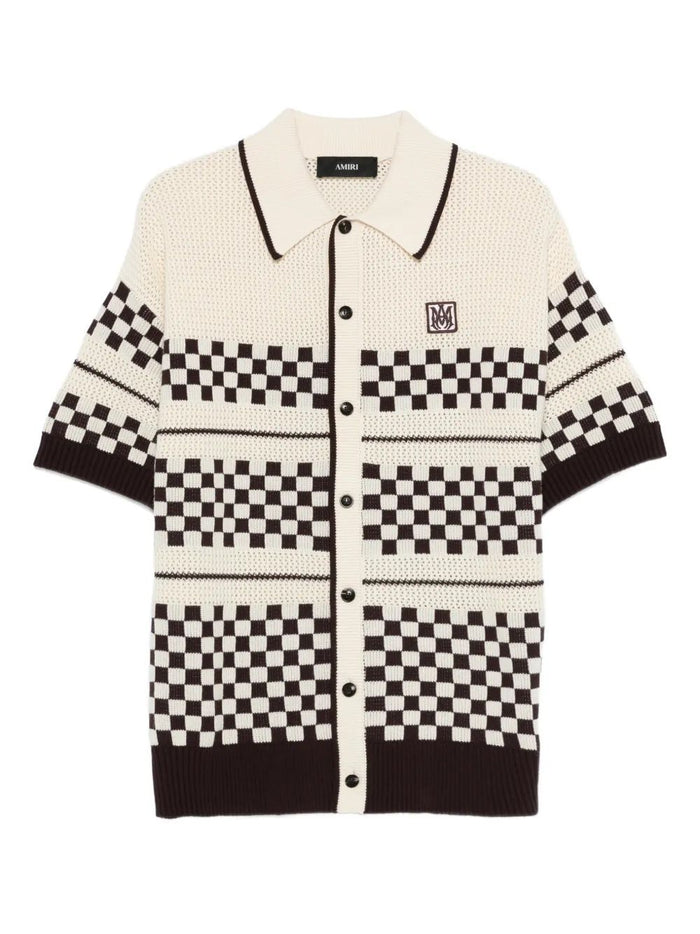 Amiri Bowling Knit Shirt